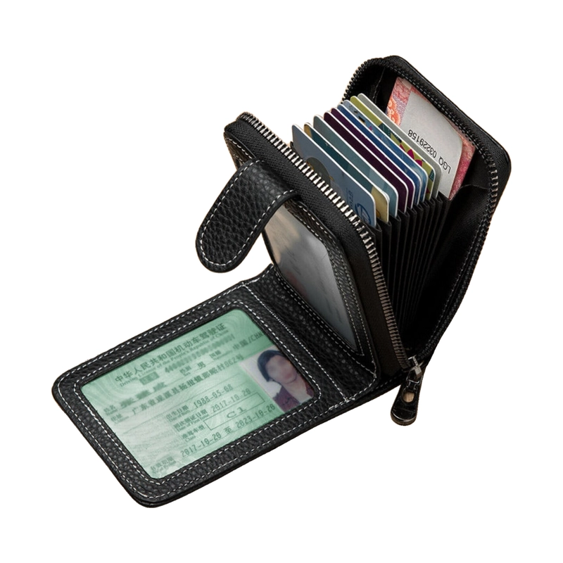 Product image KAHASIL - Dompet Kartu Wanita Card Holder Bahan Kulit PU Leather KHDP29 all variant KOTAK CREAM